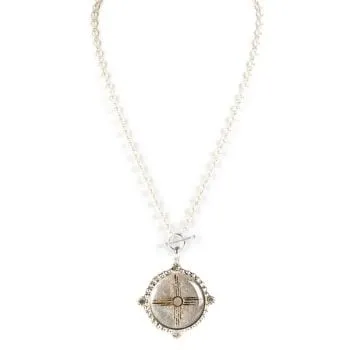 Delfina - 6mm Pearl Cream with All Medallions