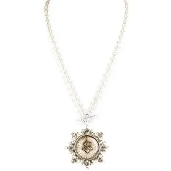 Delfina - 6mm Pearl Cream with All Medallions