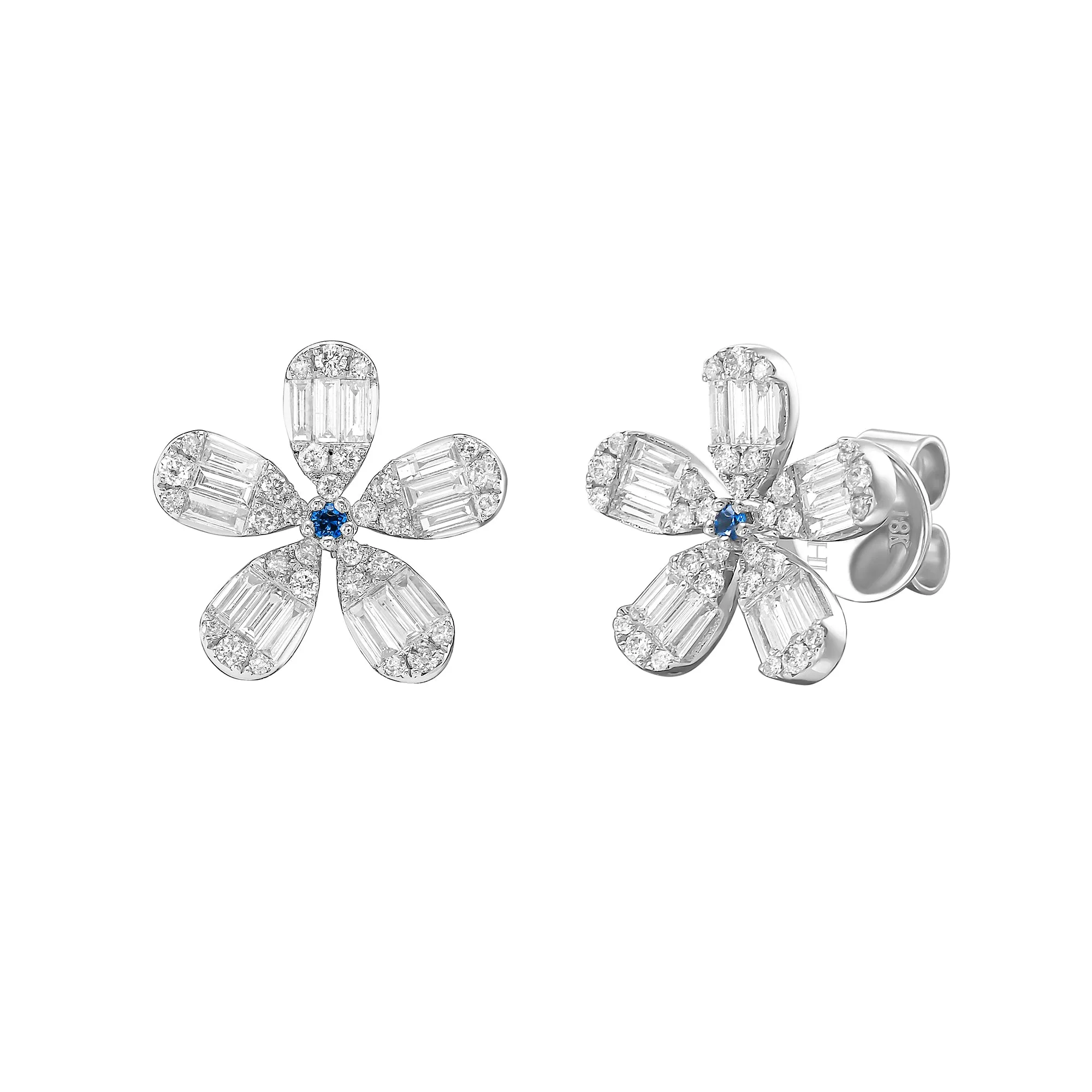 Diamond Daydream Petal Studs