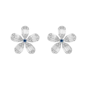 Diamond Daydream Petal Studs