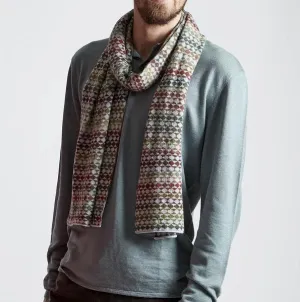 Diamond Woven Wool Scarf