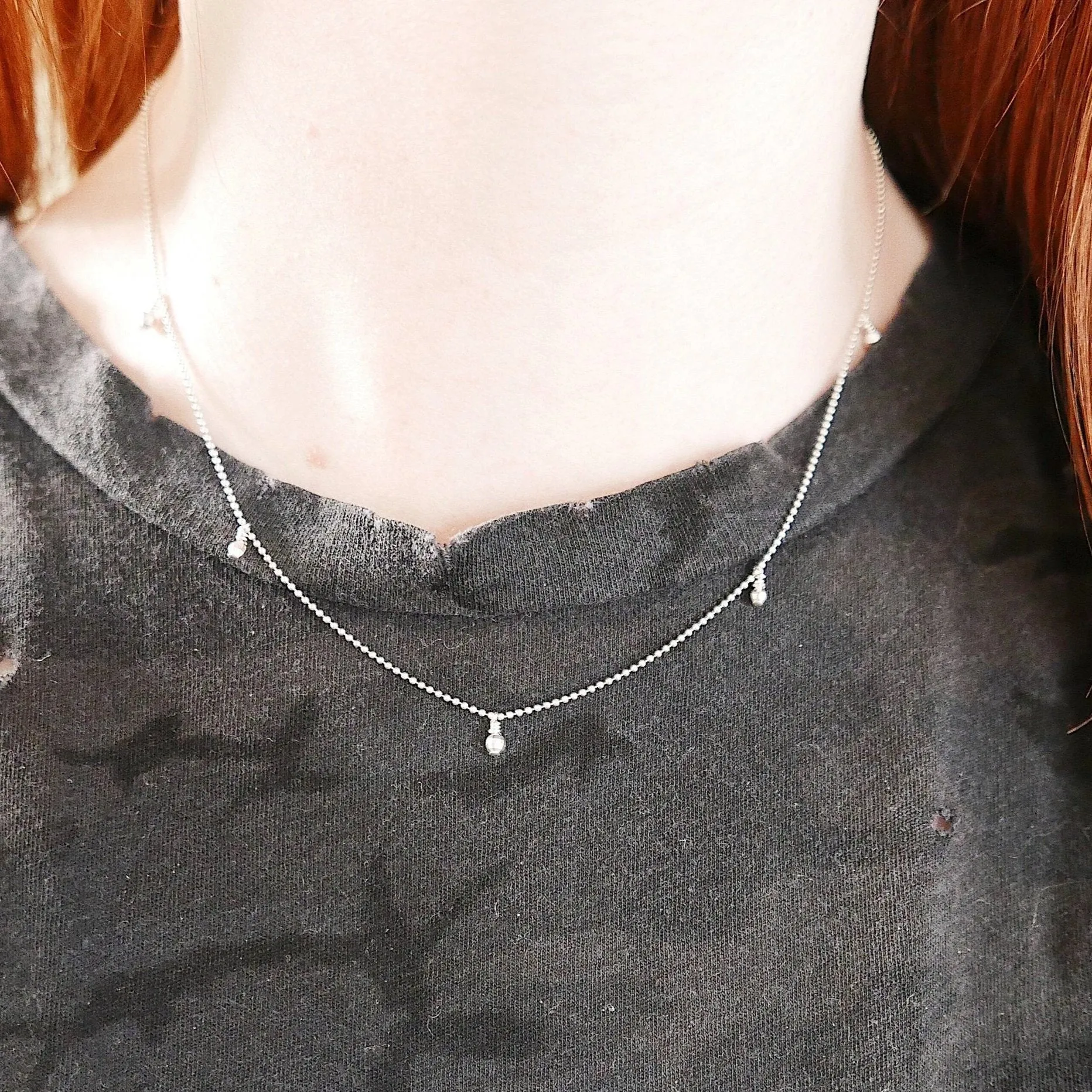 Discotheque Beaded Necklace