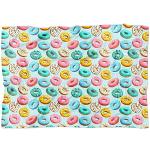 Donut Enthusiast Fleece Blanket