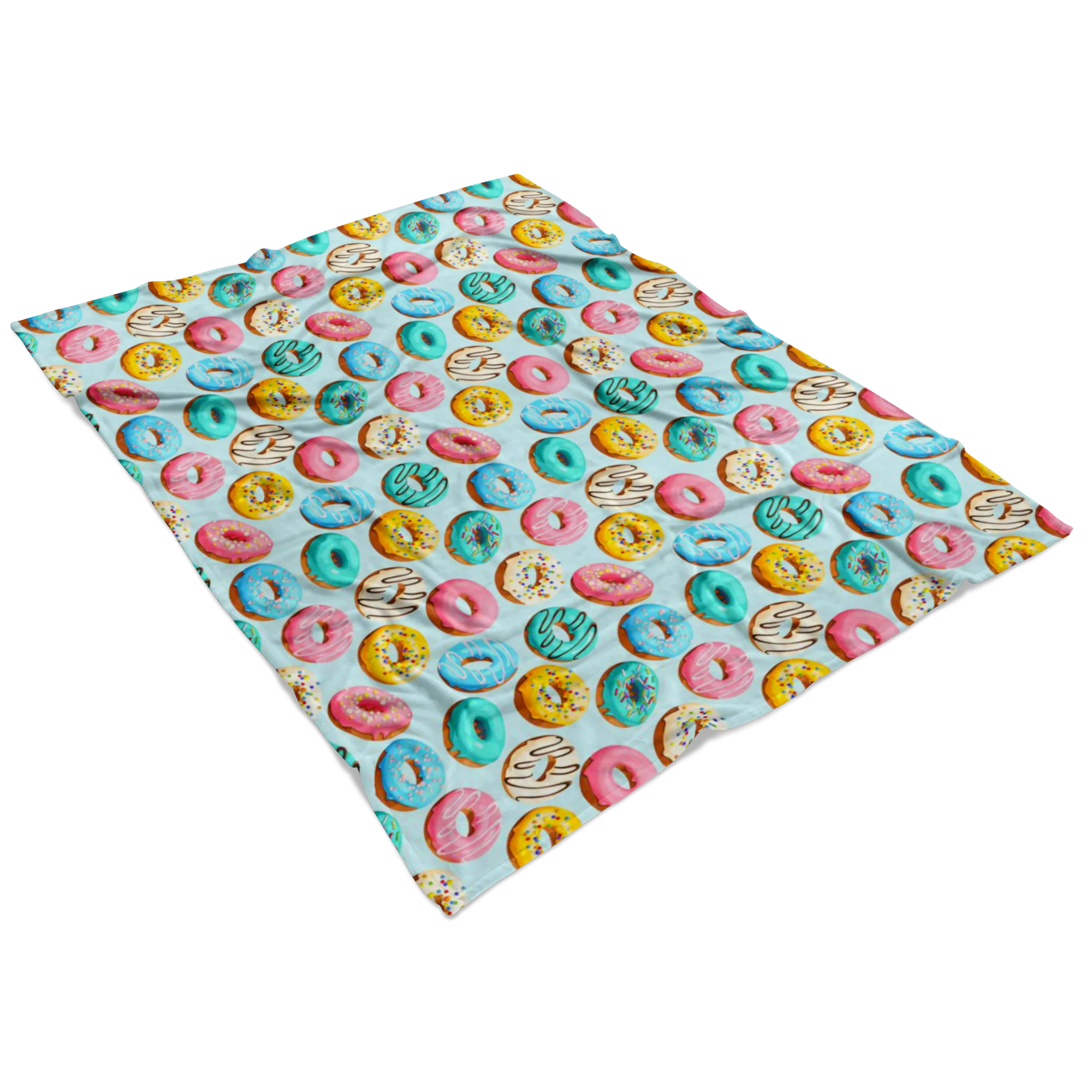 Donut Enthusiast Fleece Blanket