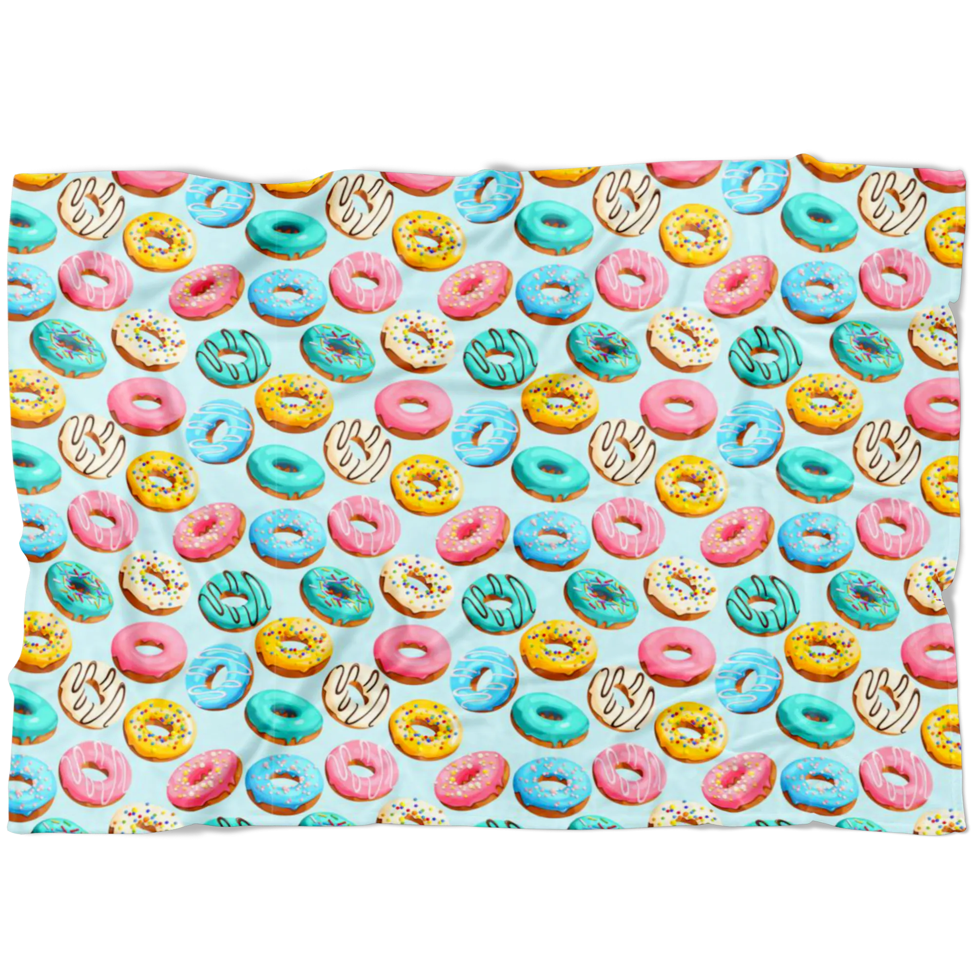 Donut Enthusiast Fleece Blanket
