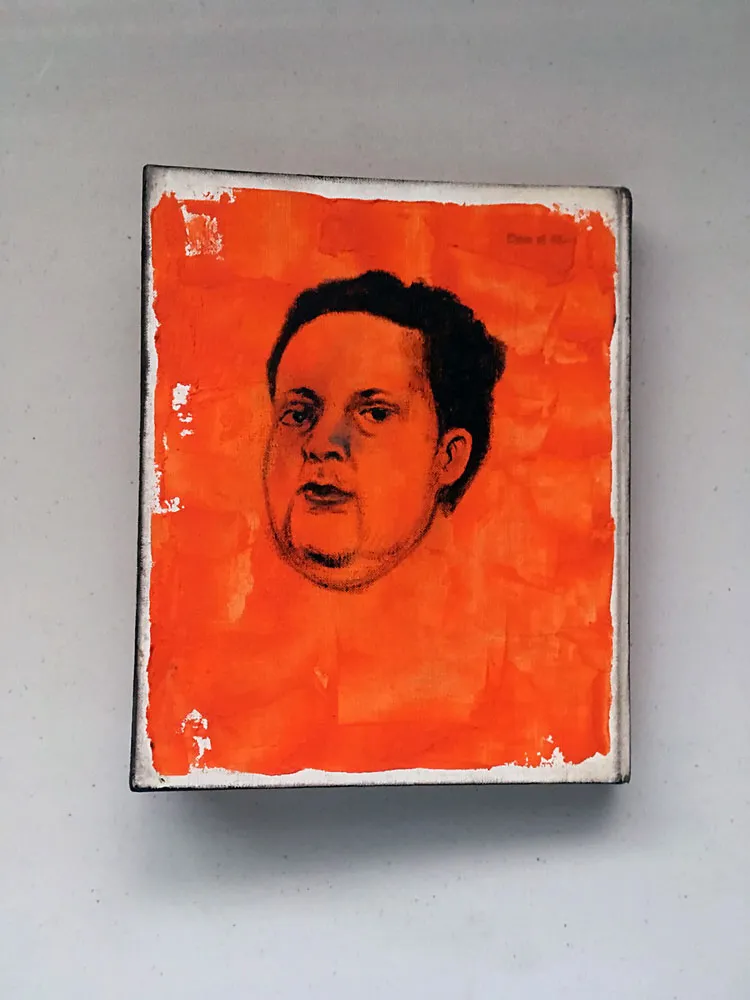 Dylan Thomas by KrzysztOFF SKAin May -SOLD!