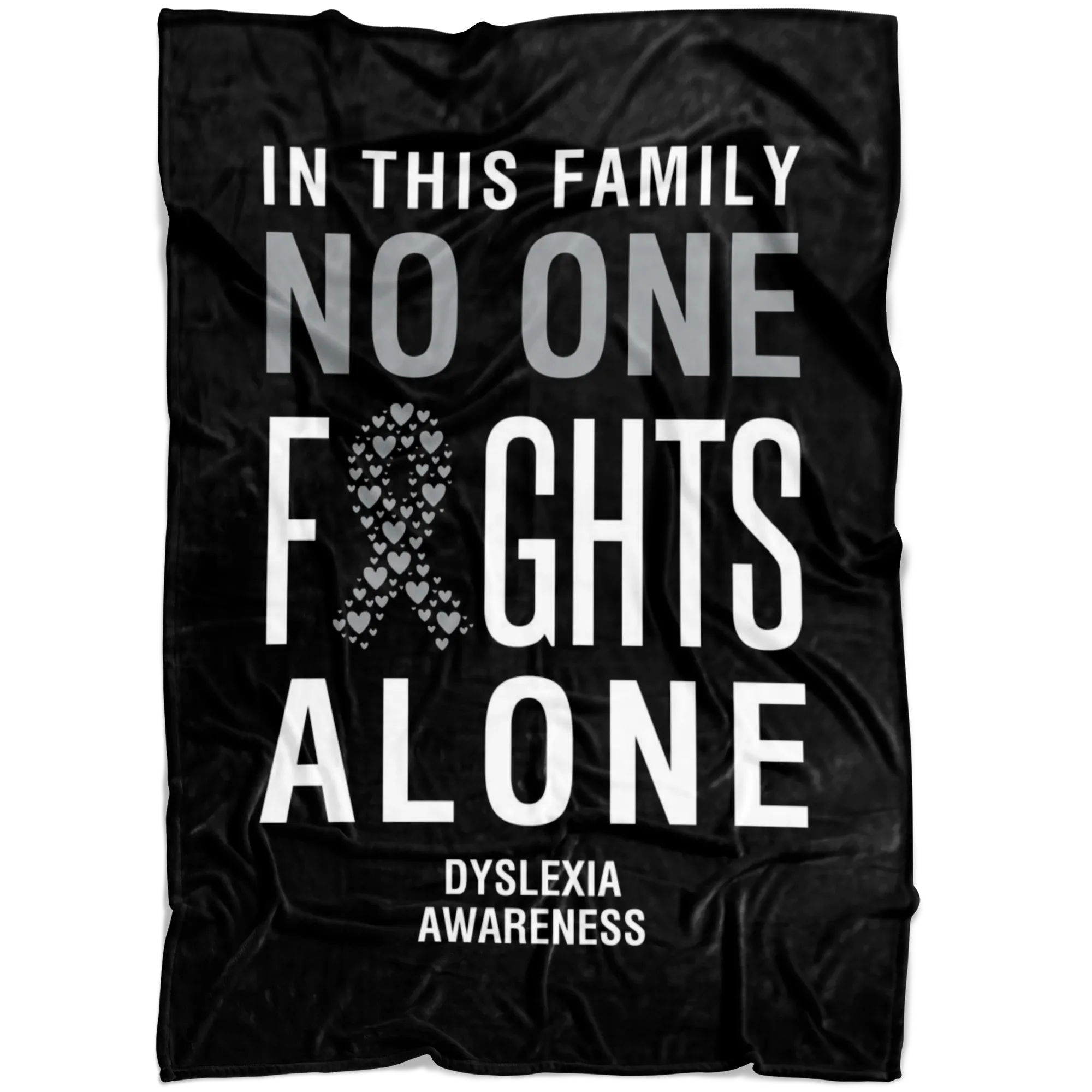 Dyslexia Awareness Blanket