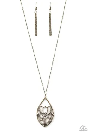Eden Enchantment - Brass Necklace