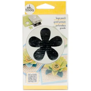 EK Tools - Large Punch - Retro Flower 2"