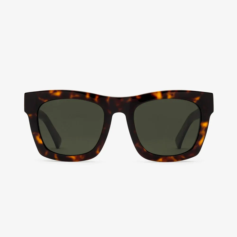 Electric Crasher 53 Sunglasses - Gloss Tort/Grey Polarized