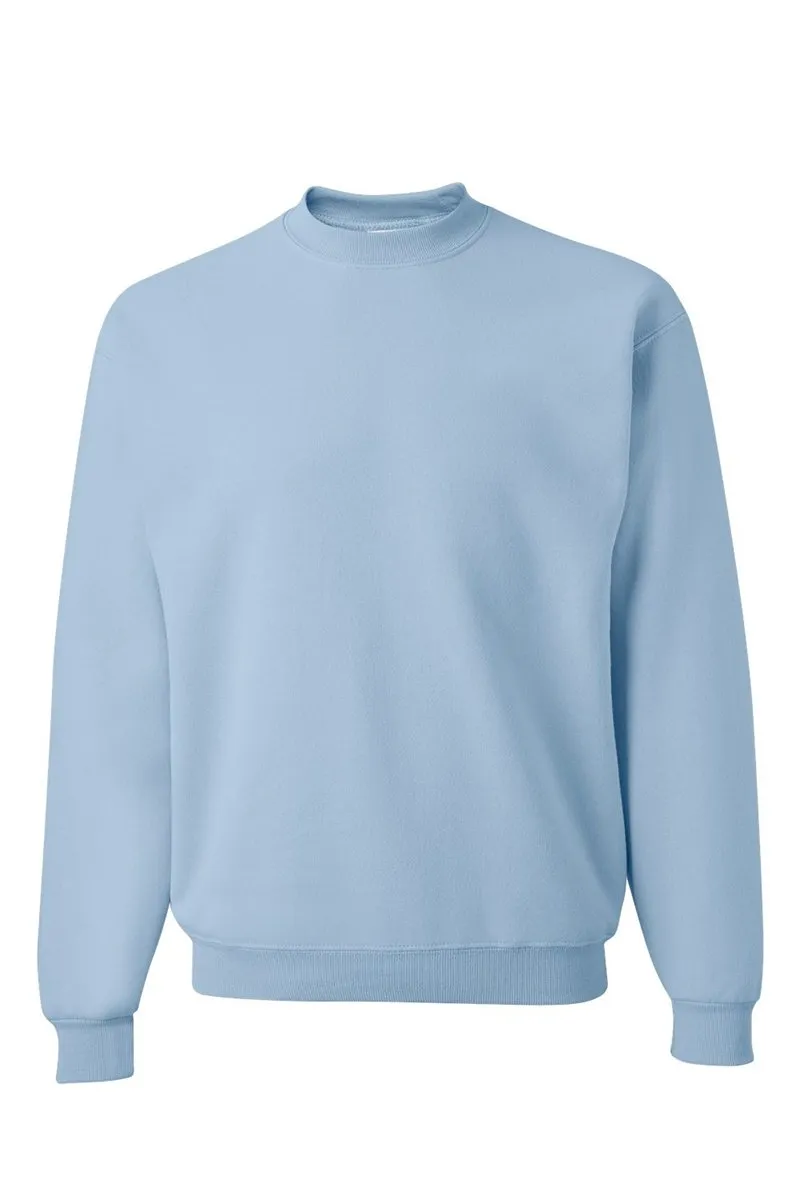 Embroidered Wavy Overstimulated Unisex NuBlend Crew Sweatshirt *Choose Thread Color