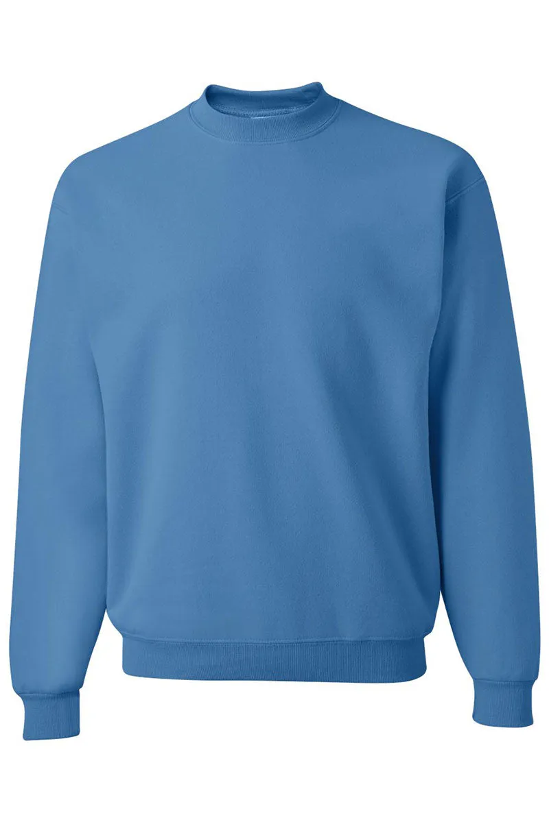 Embroidered Wavy Overstimulated Unisex NuBlend Crew Sweatshirt *Choose Thread Color