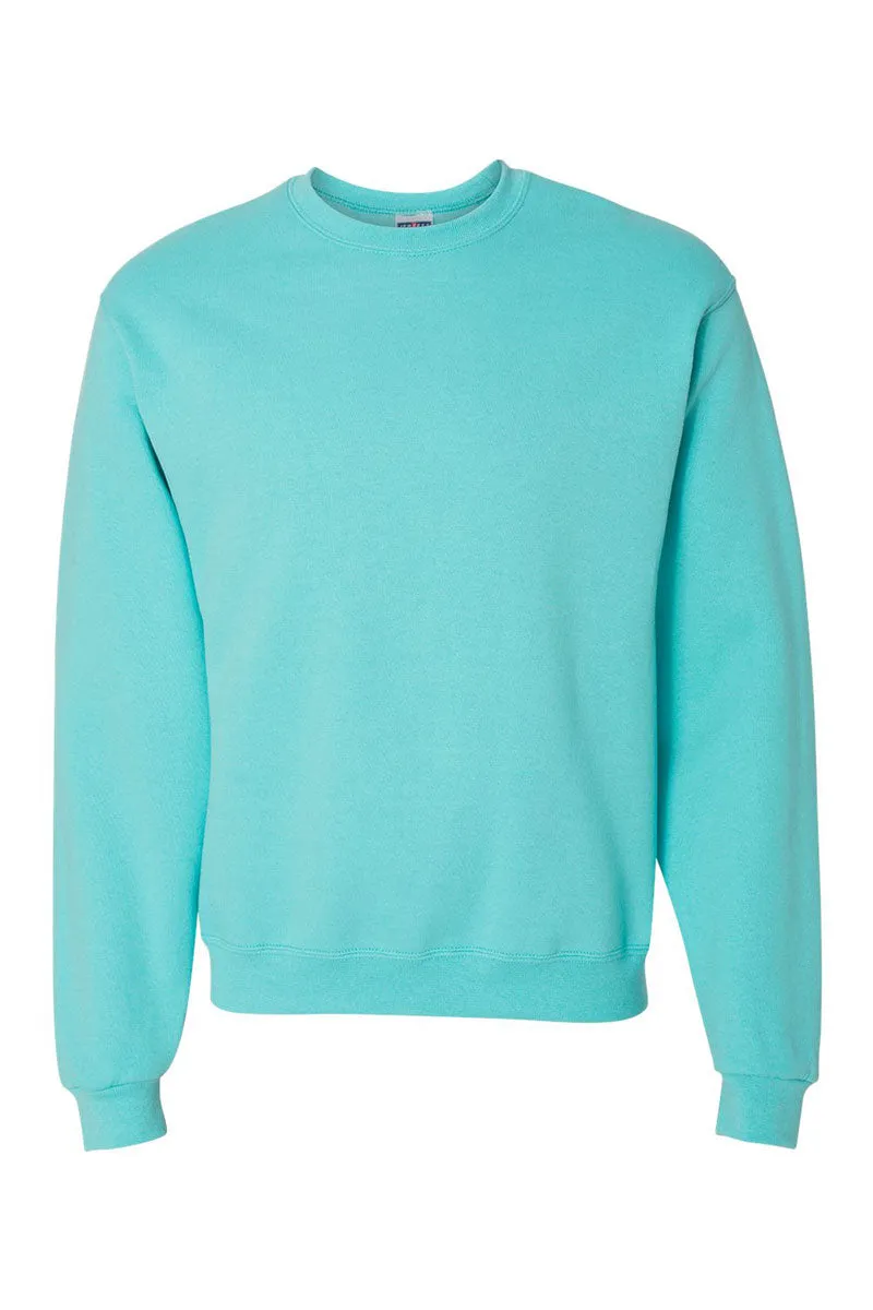 Embroidered Wavy Overstimulated Unisex NuBlend Crew Sweatshirt *Choose Thread Color