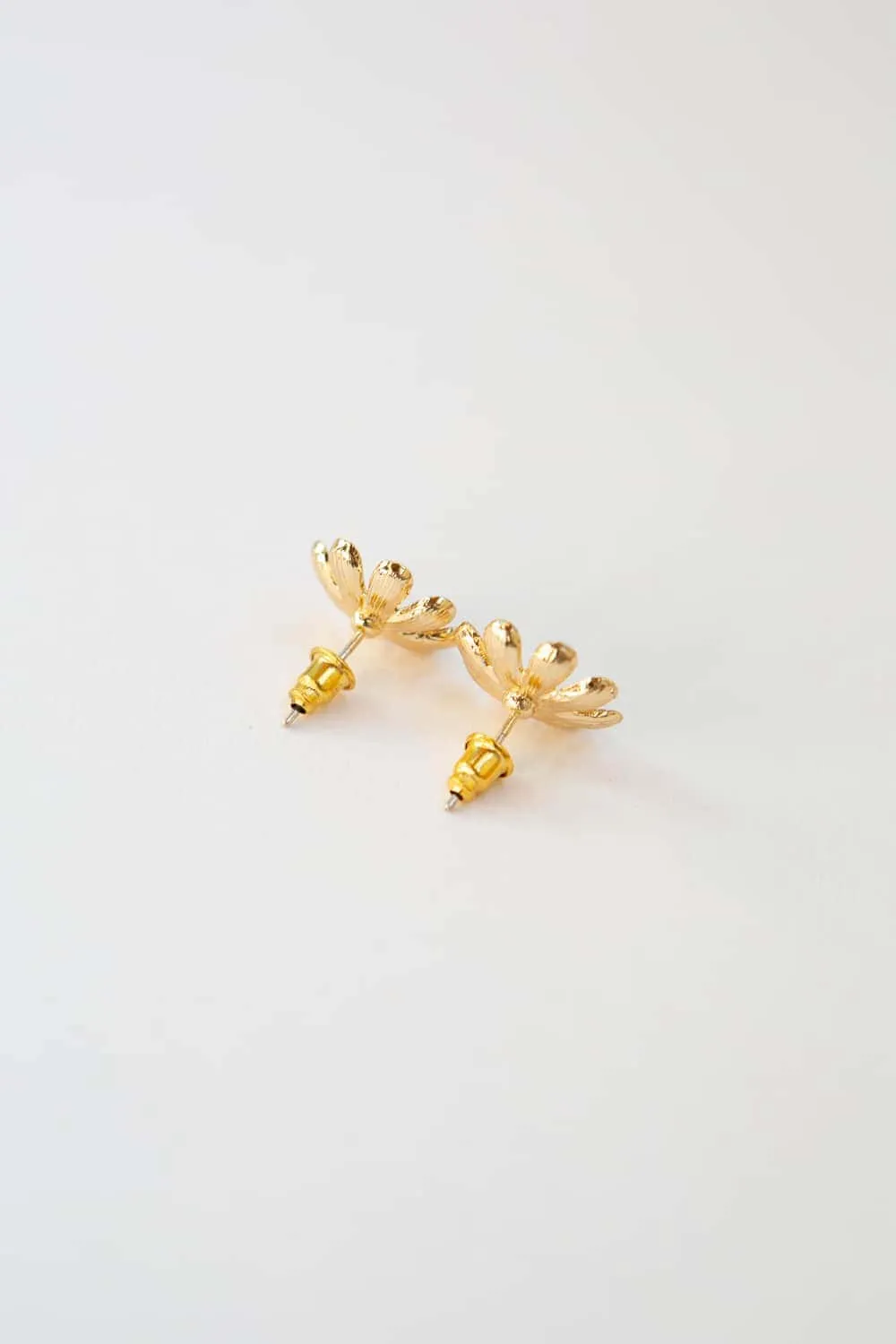 Enamel Daisy Stud Earrings