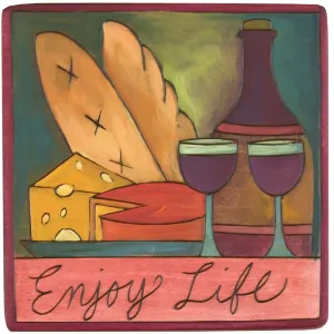 Enjoy Life Plaque by Sticks, PLQ001-D75234