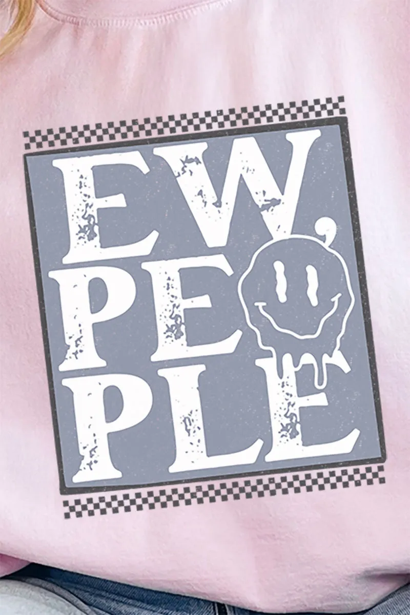 Ew People Checkered Unisex NuBlend Crew Sweatshirt