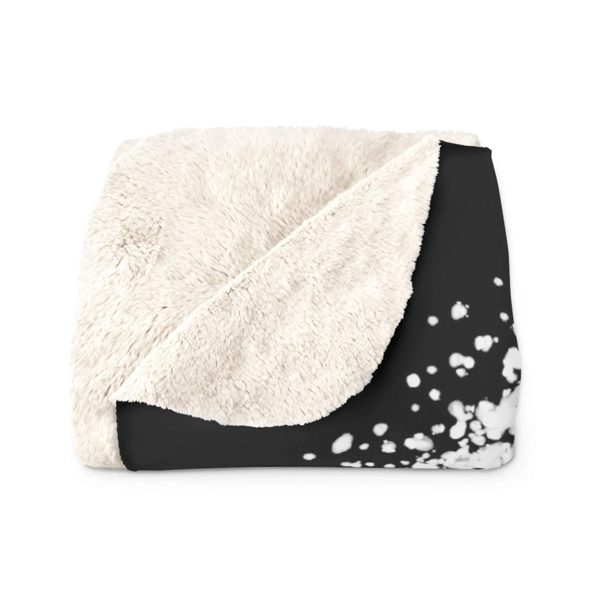 Experienced Double Black Diamond Sherpa Fleece Blanket
