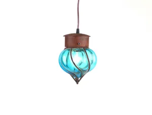 Flama Pendant Light, Mini | Aqua