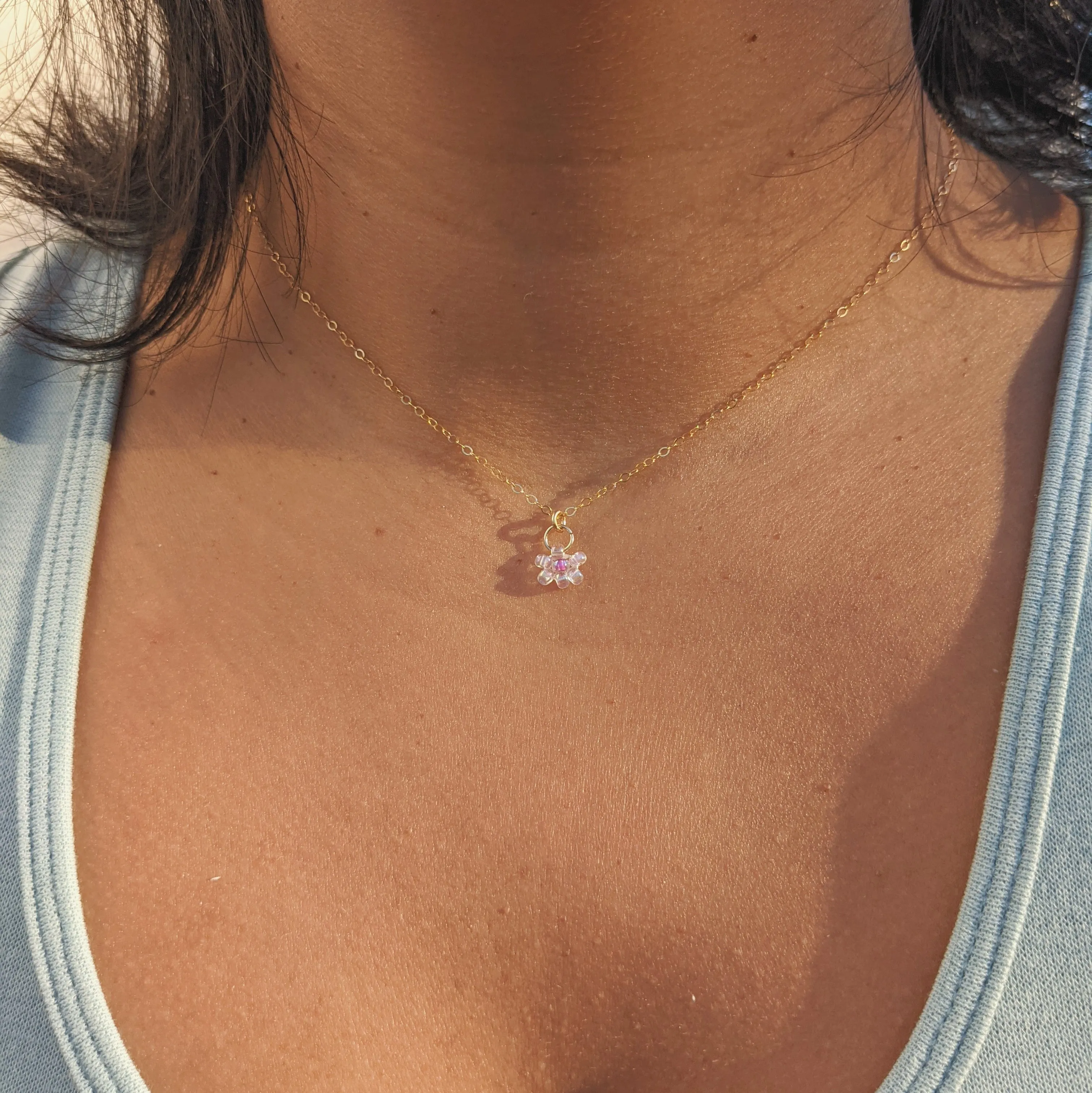 Flor Hibiscus Necklace