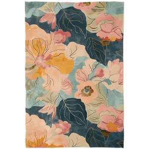 Floral Rhapsody Hand Tufted Rug