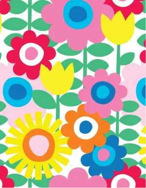 Flower Power Wrapping Paper
