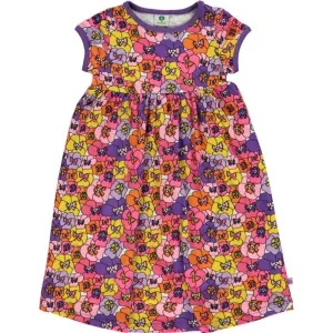 Flower Short Sleeve Dress - 1 Left Size 11-12 years