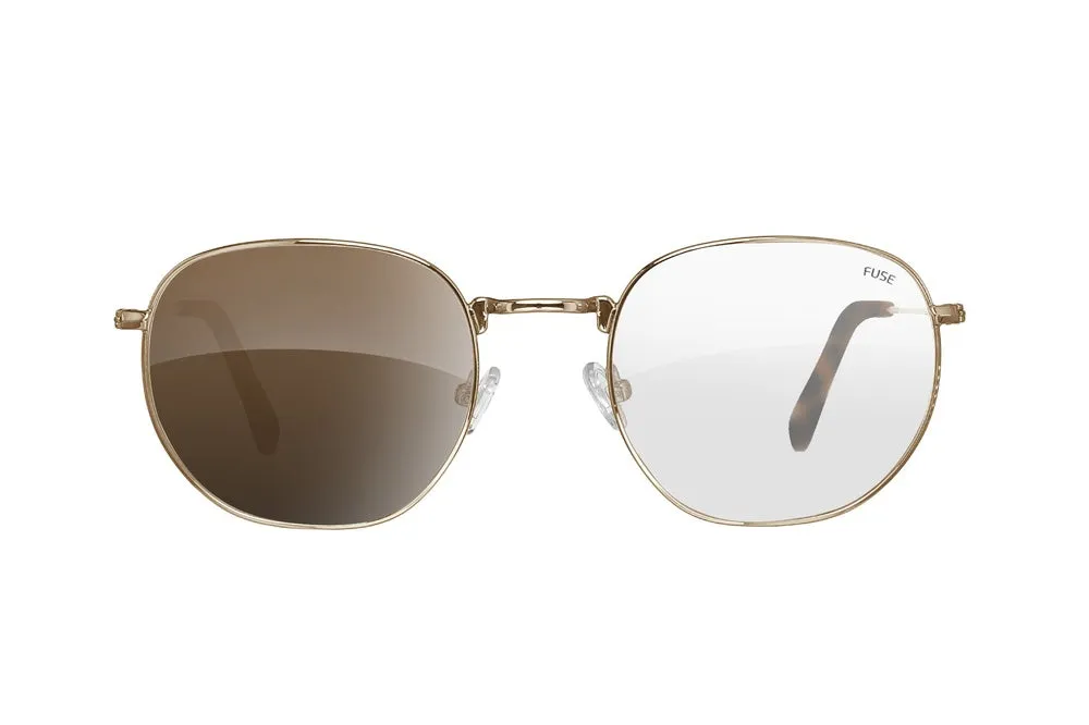 Fuse Prescription Talbot Sunglasses | Gold