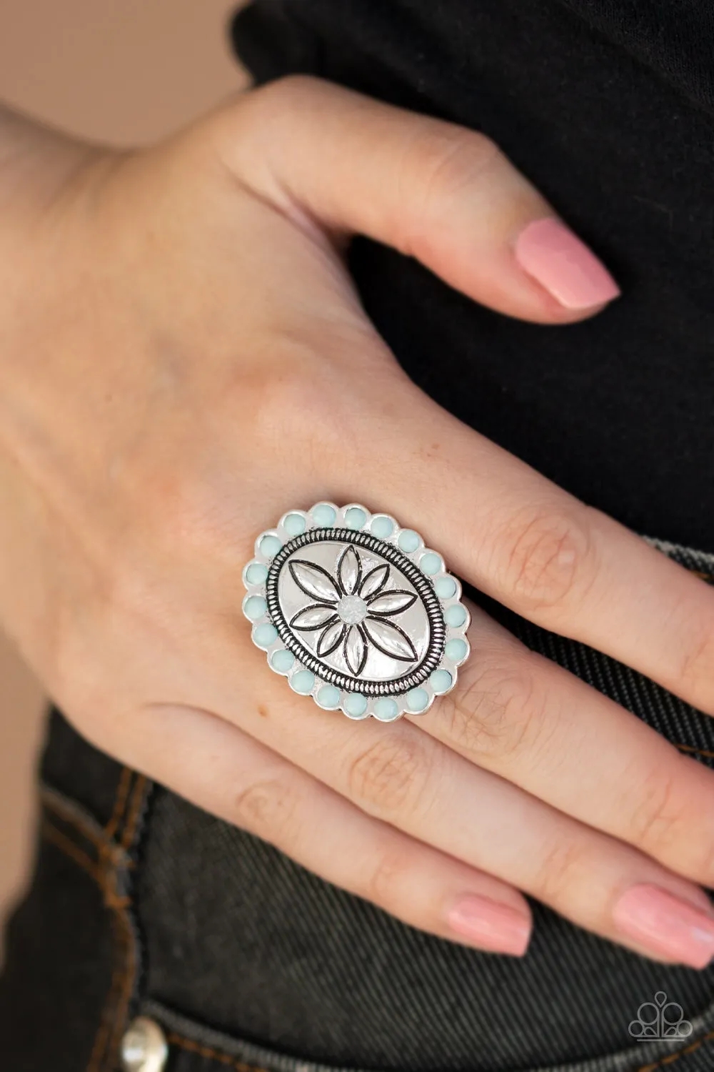 Garden Paradise - Blue Ring