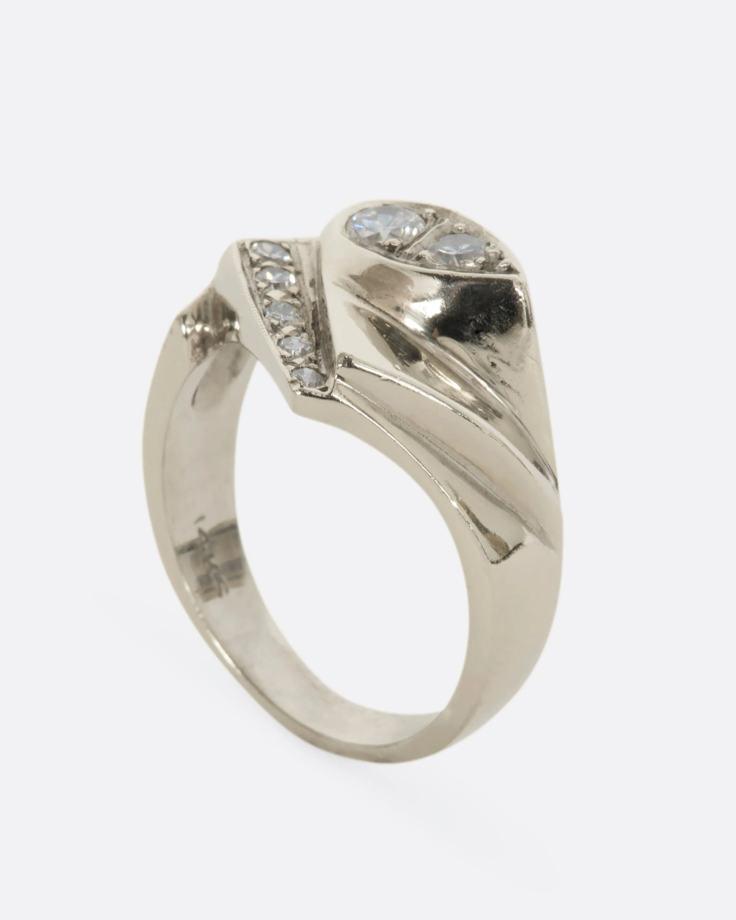 Geometric Diamond Band
