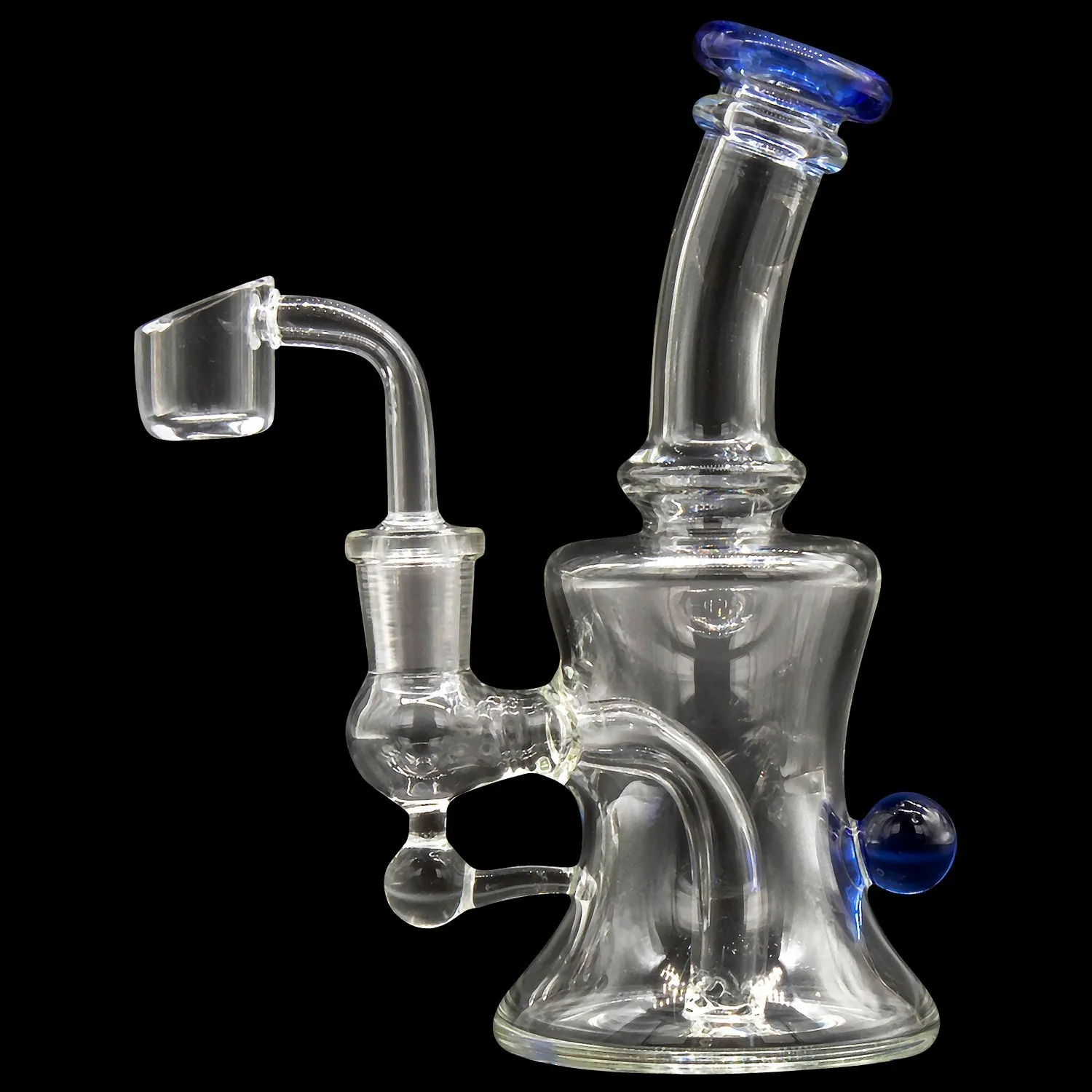 Glassic Marble-Studded Dab Rig