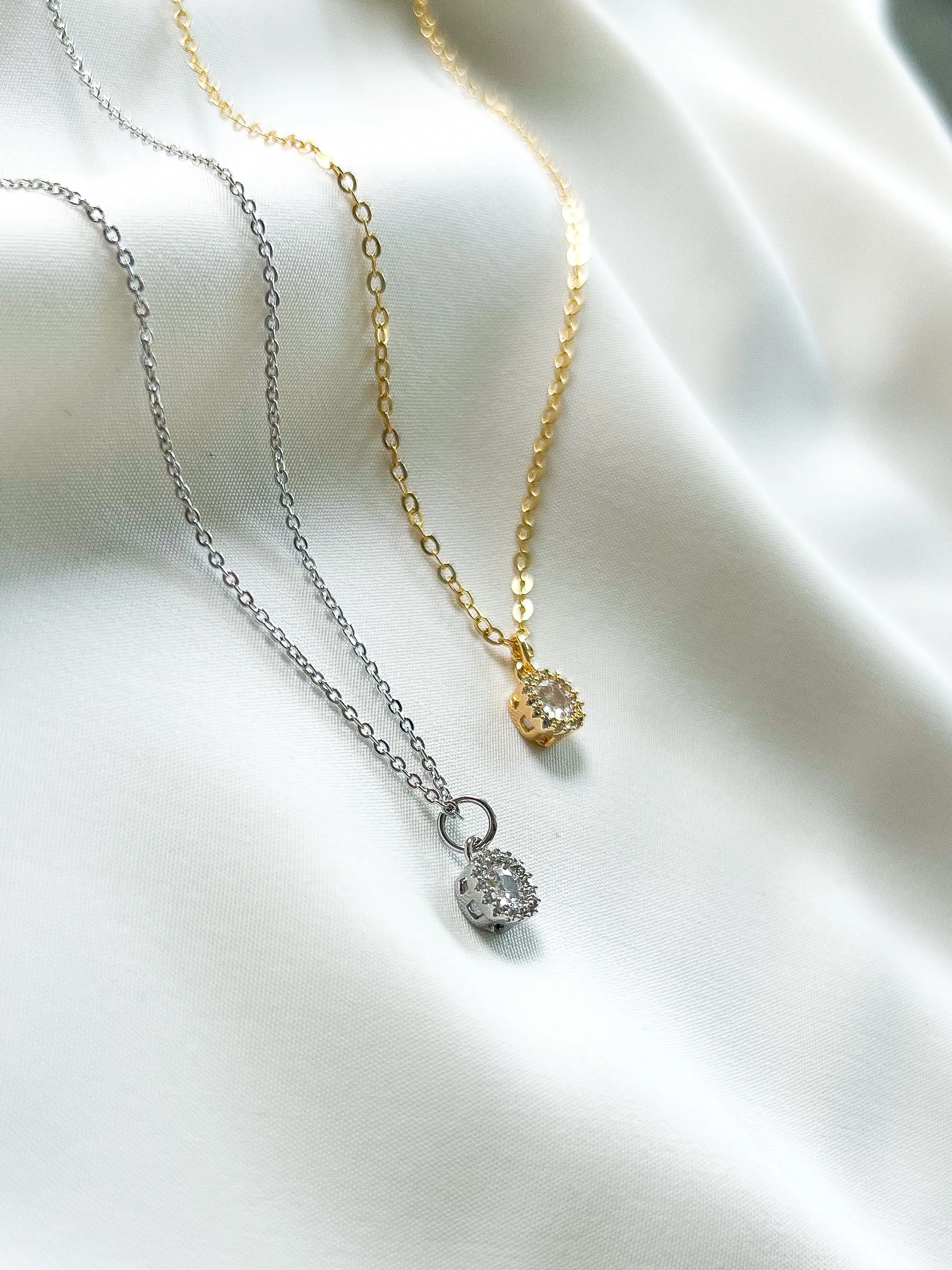 Grace | Dainty Cubic Zirconia Necklace