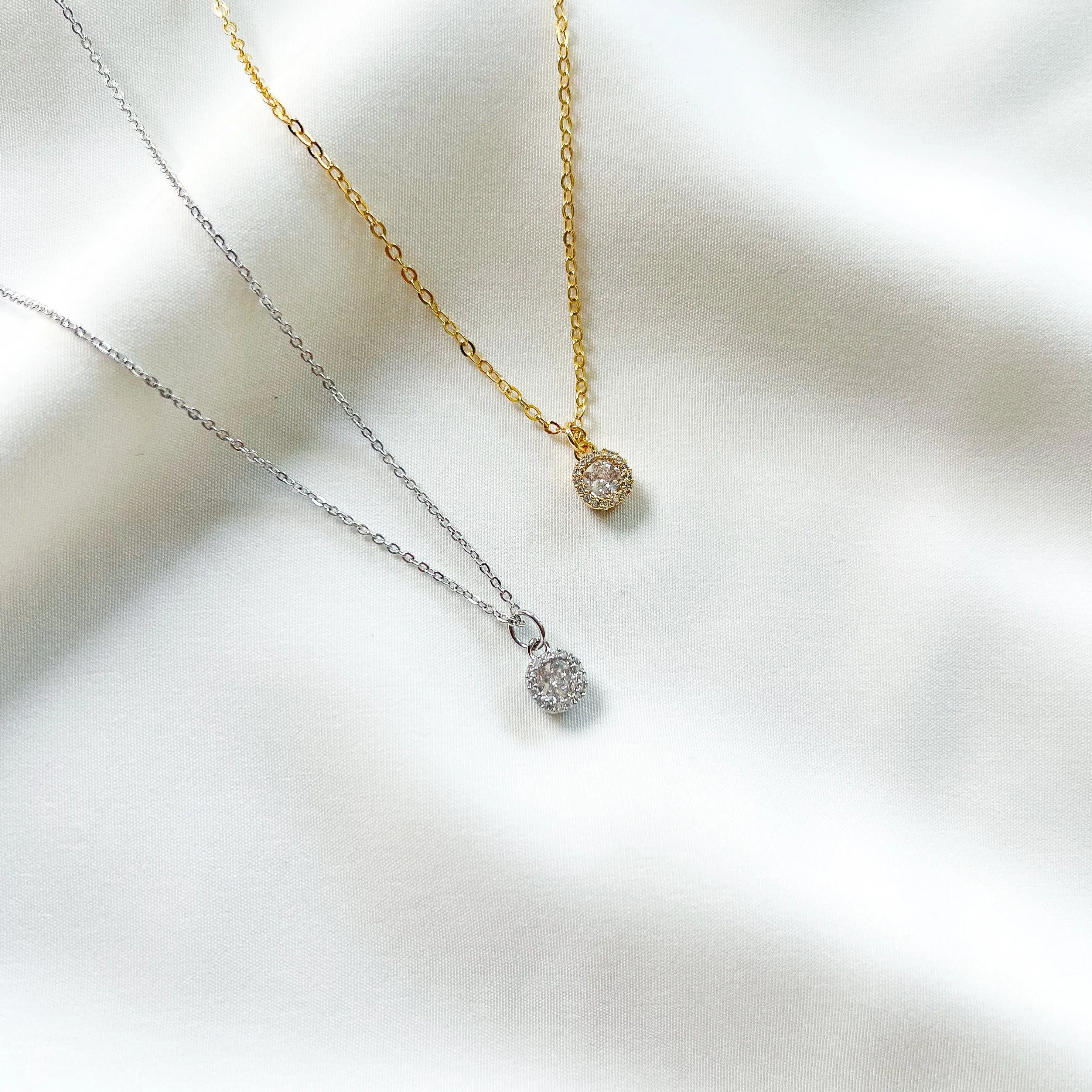 Grace | Dainty Cubic Zirconia Necklace