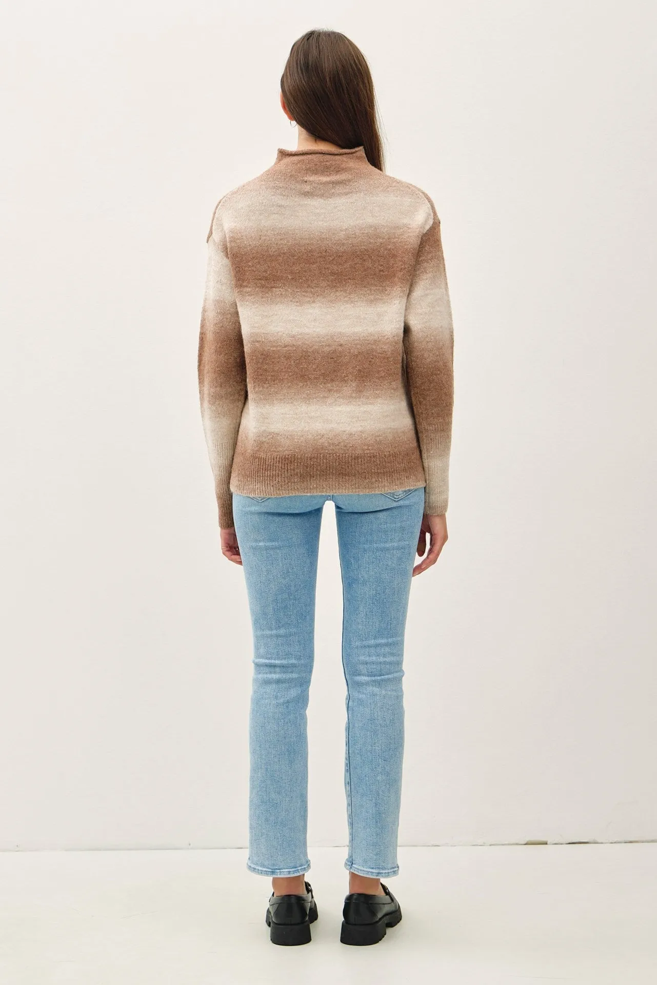 Gradient Wool Blend Sweater