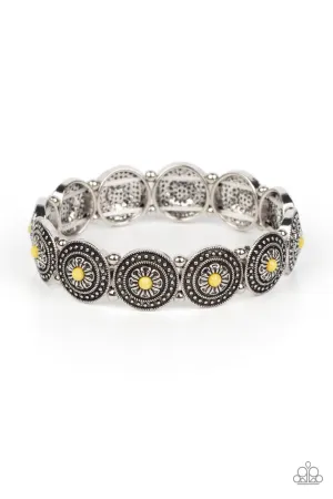 Granada Garden Party - Yellow Bracelet