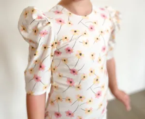 Greta Leotard in Dainty Floral