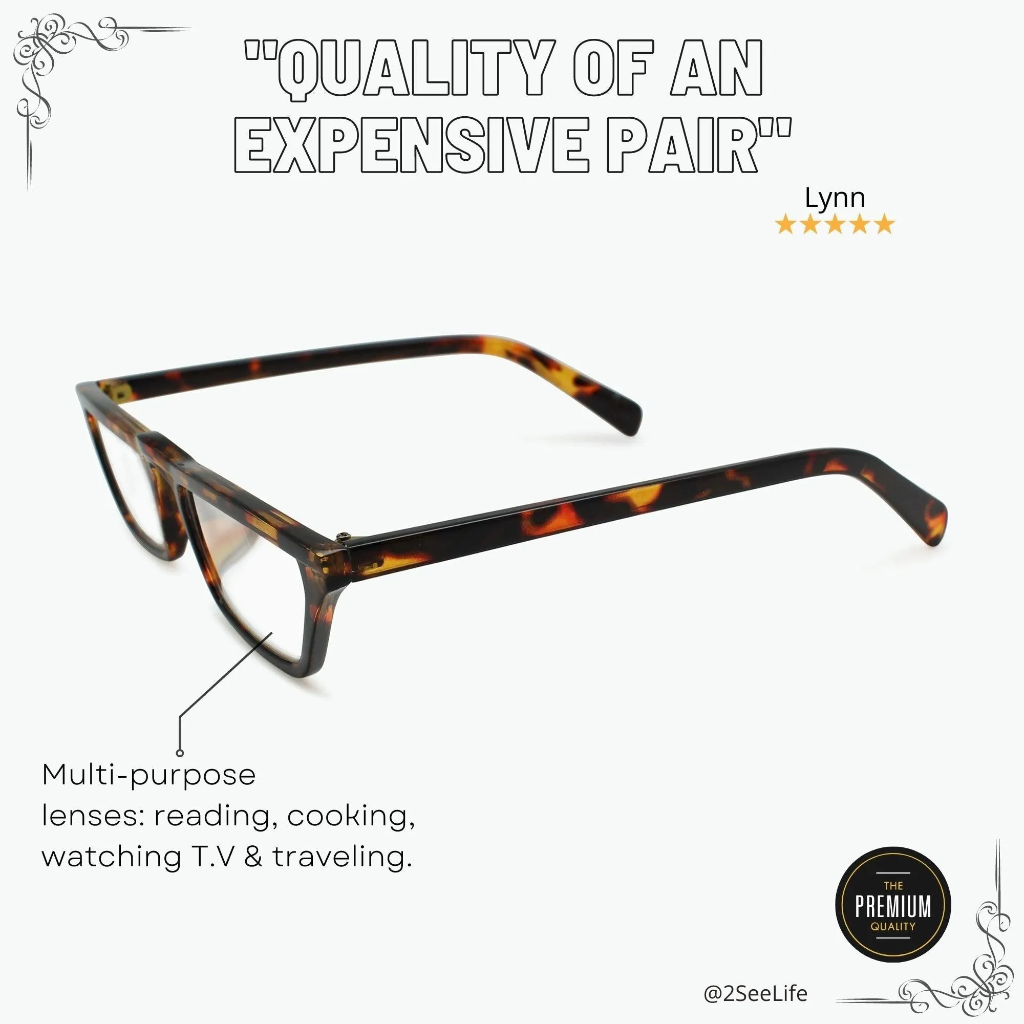 Half Moon Reading Glasses | R-700