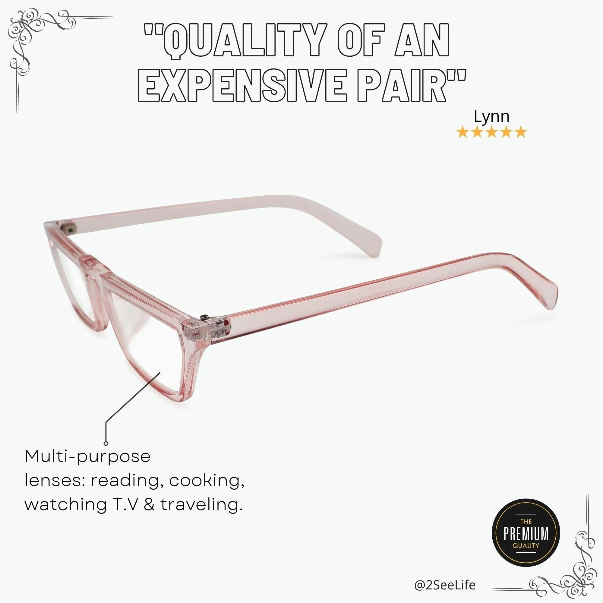 Half Moon Reading Glasses | R-700