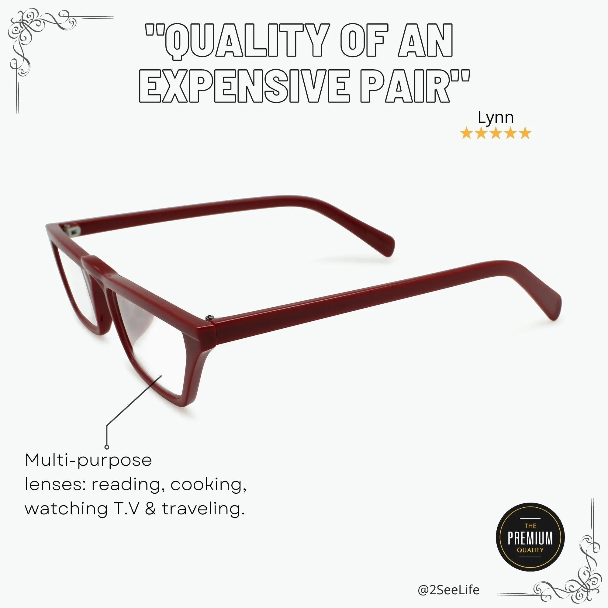 Half Moon Reading Glasses | R-700
