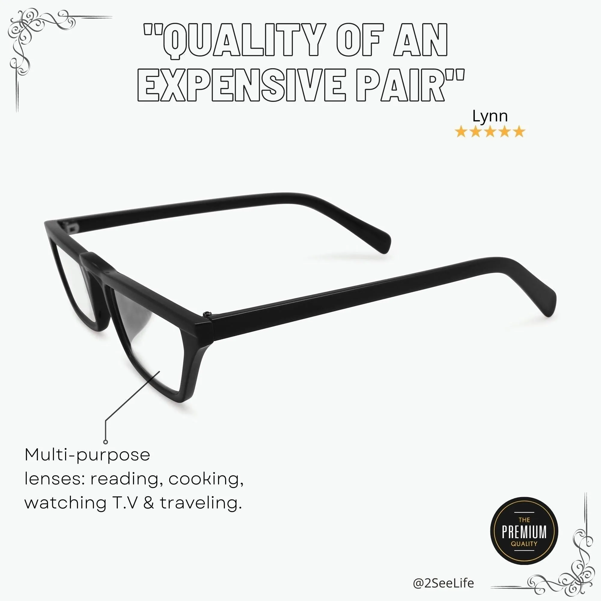 Half Moon Reading Glasses | R-700
