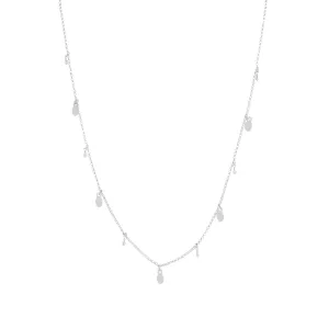Hatti Beaded Necklace - Sterling Silver