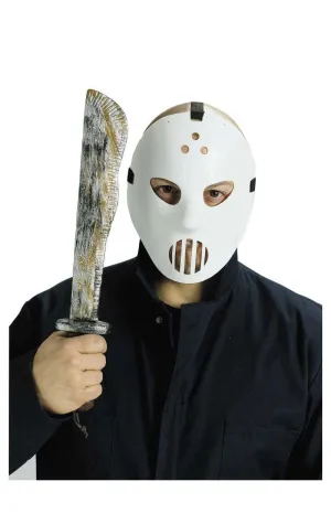 Hockey Mask & Machete Set