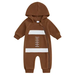 Hooded Football Romper