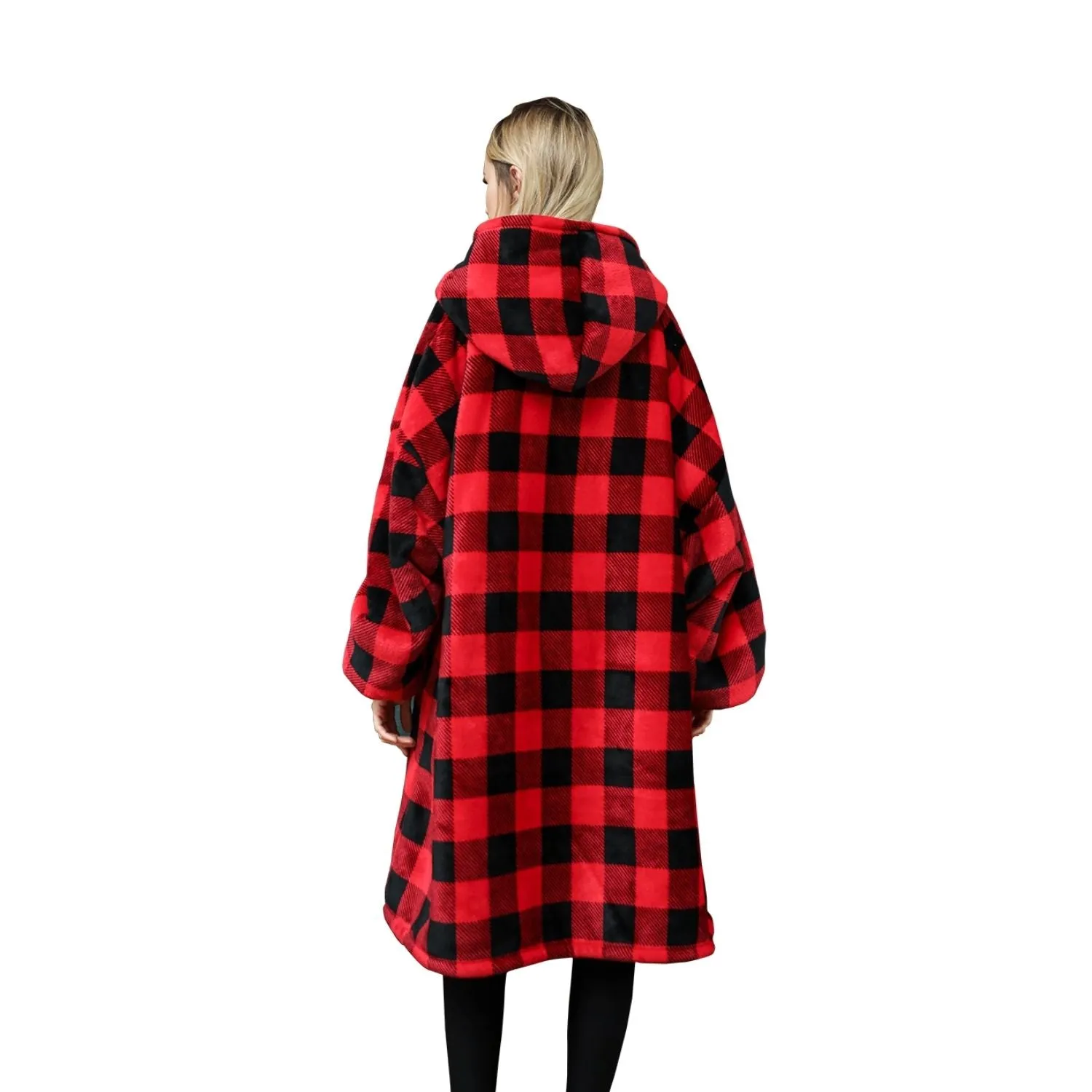 Hoodie Blanket Adult Small Lattice GO-HB-130-AYS