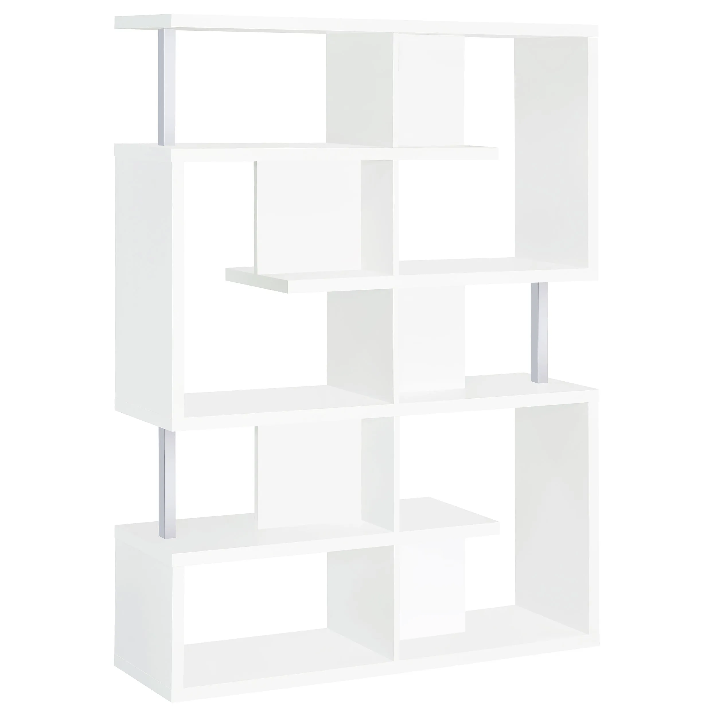 Hoover 63-inch 5-shelf Bookshelf White