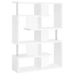 Hoover 63-inch 5-shelf Bookshelf White