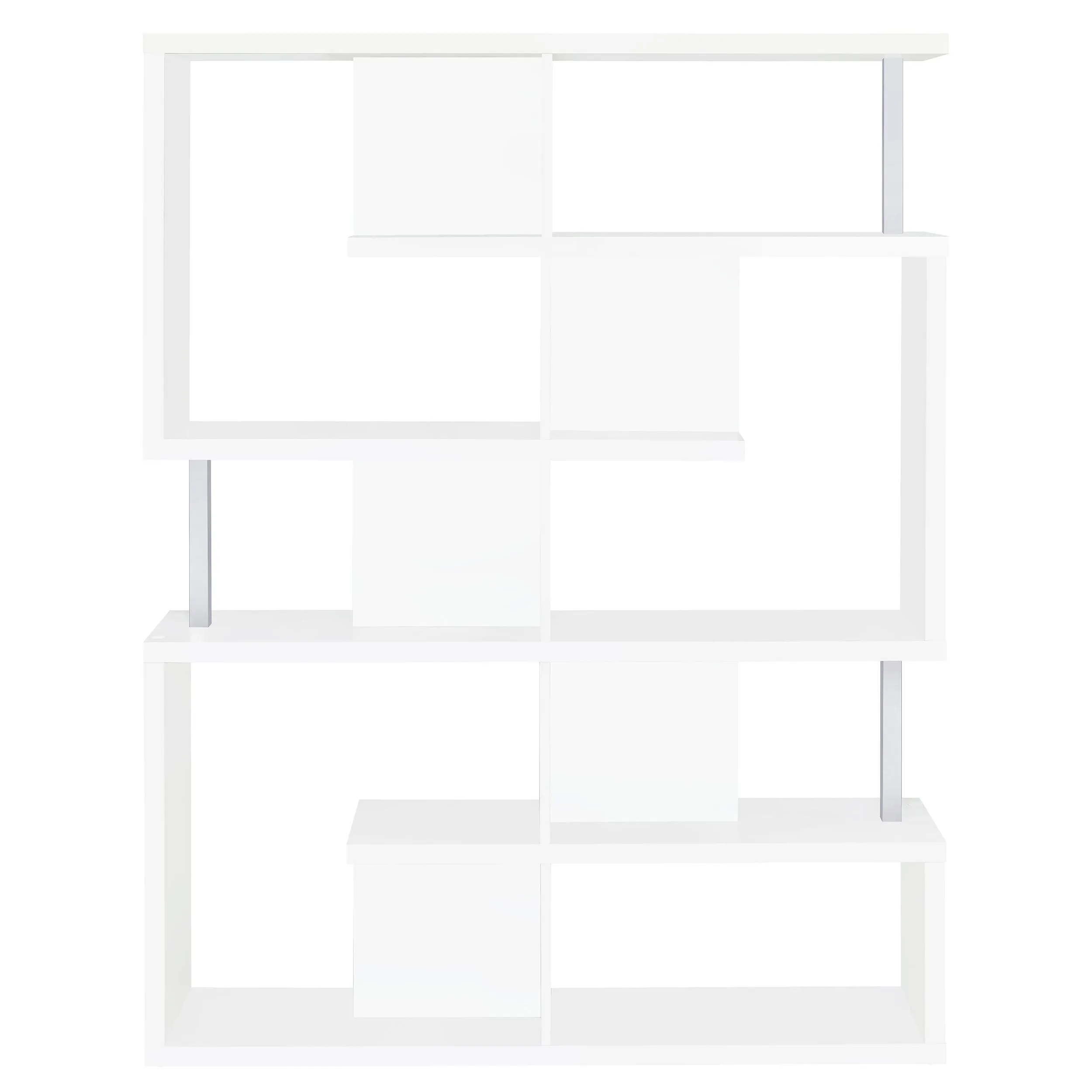 Hoover 63-inch 5-shelf Bookshelf White