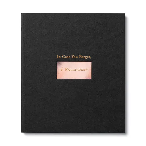In Case You Forget, I Remember Gift Book
