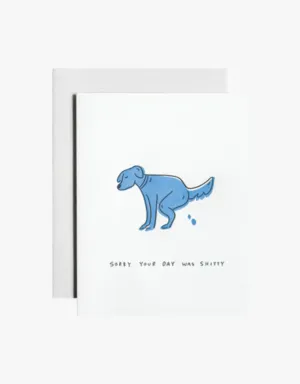 Ink Paper Crafts Dog Day Sympathy Greeting Card