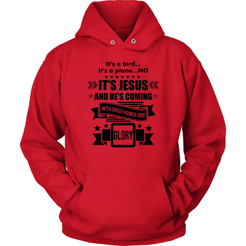 It's a Bird..It's a Plane..No It's Jesus Unisex Hoodie Part 1