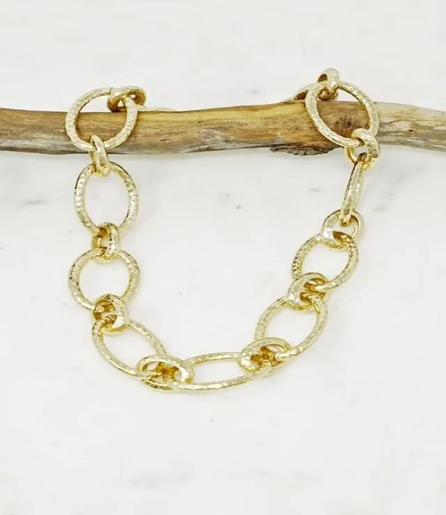 Jasmine Chain Link Necklace
